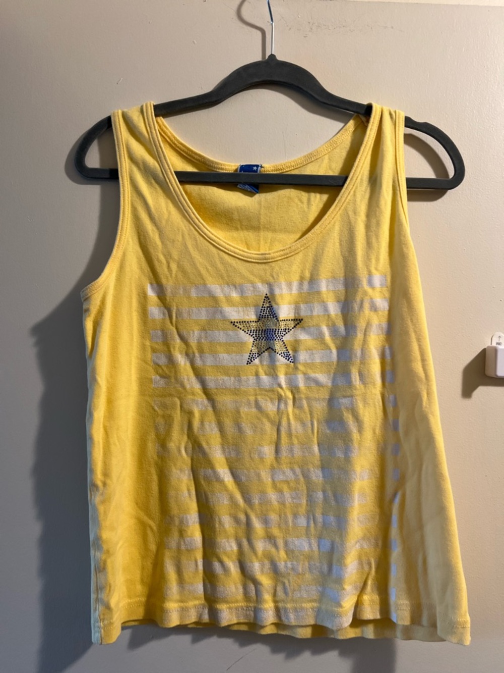 ☀️$5 flash sale ⭐️
 Striped Star Tank Top - Women's Casual Summer Top